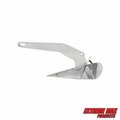 Extreme Max Extreme Max 3006.6699 BoatTector Stainless Steel Delta Anchor - 22 lbs. 3006.6699
